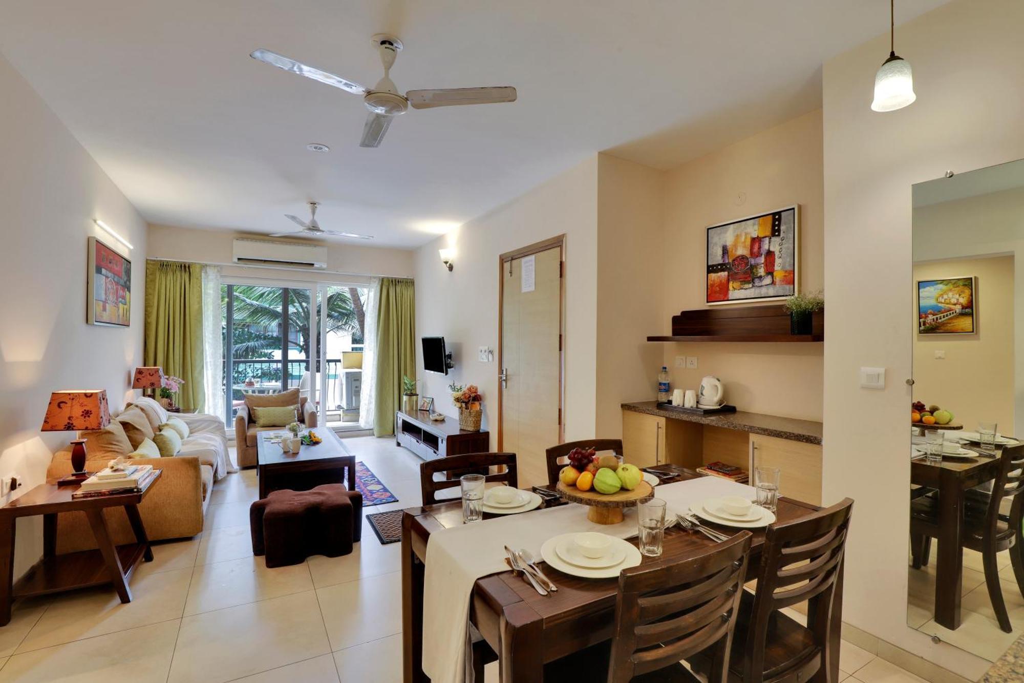 Veera Strand Park Serviced Apartments Near Calangute Buitenkant foto