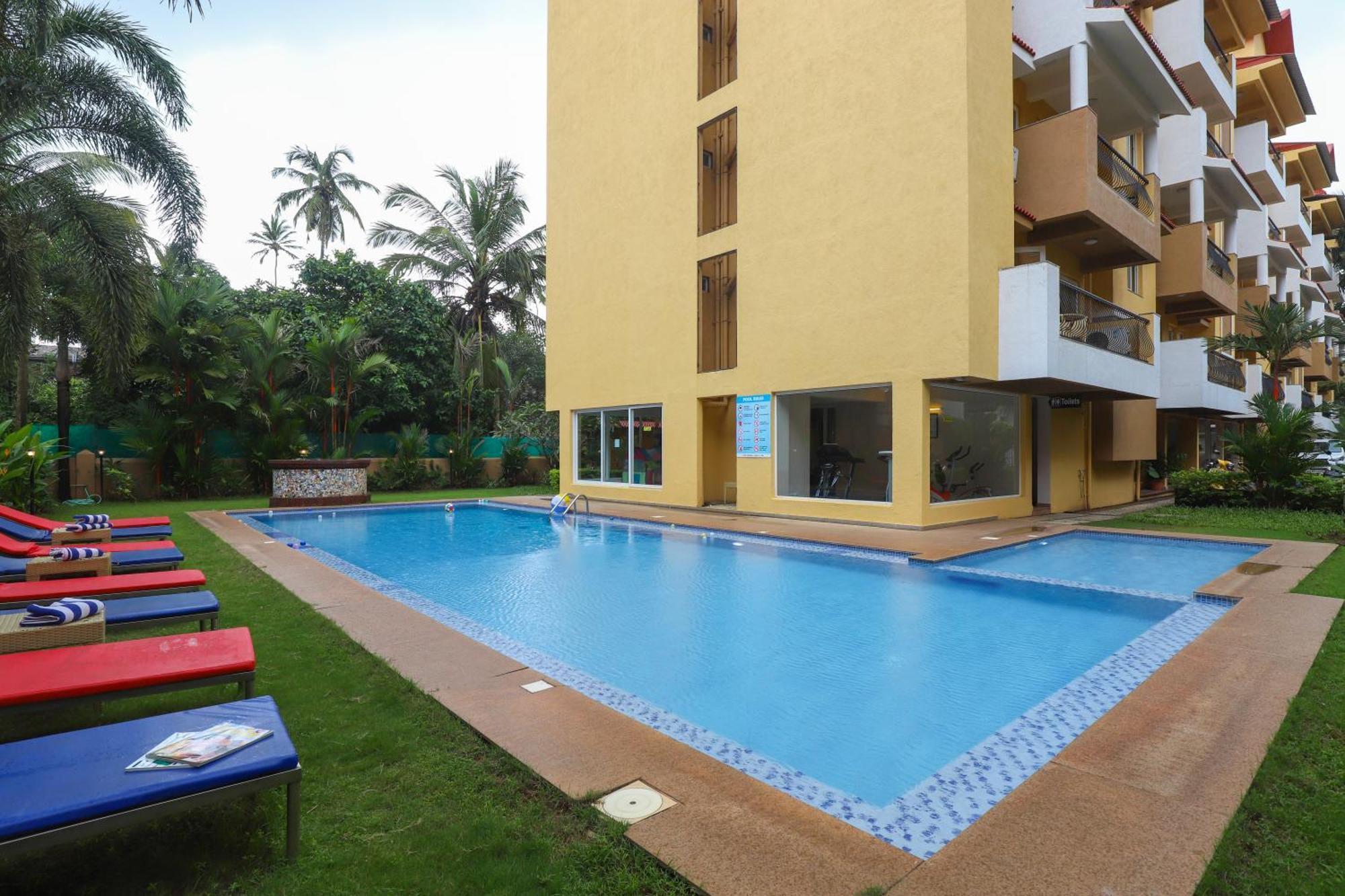 Veera Strand Park Serviced Apartments Near Calangute Buitenkant foto