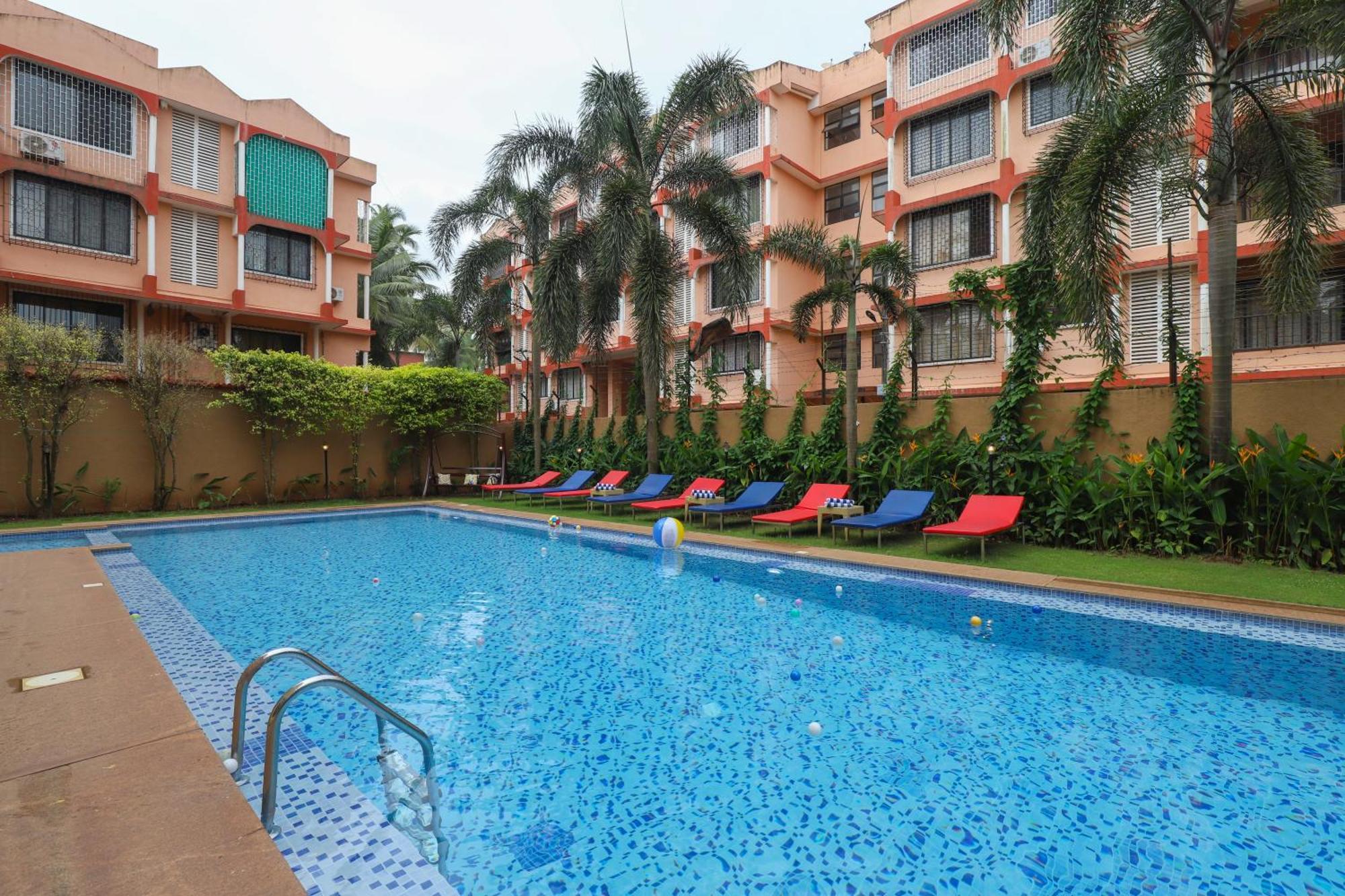 Veera Strand Park Serviced Apartments Near Calangute Buitenkant foto